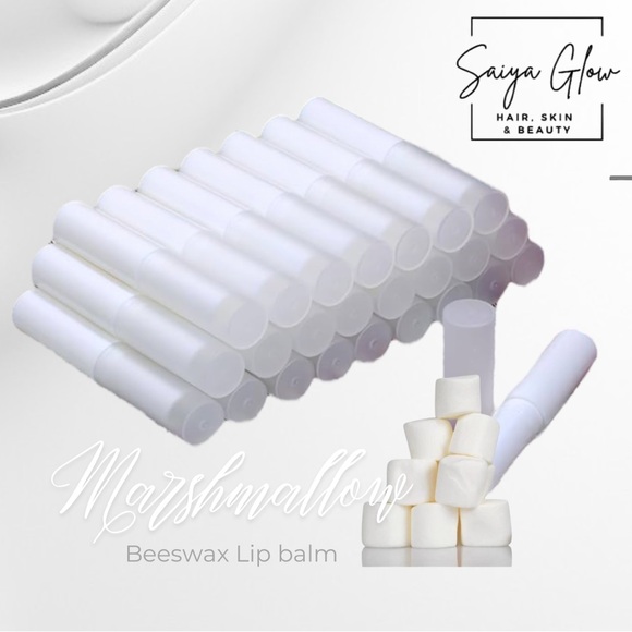 NEW 🤍MARSHMALLOW BEESWAX LIP BALM 🤍 - Picture 1 of 1